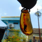 6 gr Pendant Indonesian  Blue Amber for Healing A48