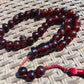 79 gr Tasbih Mesbah Rosary 33+3 Beads 16 mm Indonesian Cherry Red Amber for Healing FR21