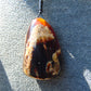 43 gr Big Pendant Indonesian White Blue Amber for Healing Y2