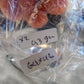 43 gr Big Pendant Indonesian White Blue Amber for Healing Y2