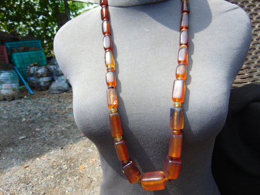 90 gram Small Beads Combination Necklace Indonesian Amber for Healing NE53