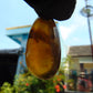 9 gr Pendant Indonesian orange Blue Amber for Healing A99