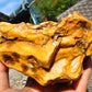 592 gram Polished Indonesia Yellow Aromatic Amber for Healing 26AYE54