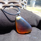6.29 gr Pendant Indonesian orange Blue Amber for Healing N30