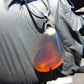 6.29 gr Pendant Indonesian orange Blue Amber for Healing N30