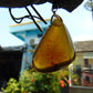 6.29 gr Pendant Indonesian orange Blue Amber for Healing N30