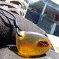 6.8 gr Pendant Indonesian Blue Amber for Healing No.89