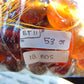 53 gr Hand Tasbih 17+1 Beads 16 mm Indonesian Yellow Red Bluish Amber for Healing BT11