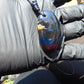 7 gr Pendant Indonesian  Blue Amber for Healing A58
