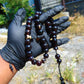 64 gr Tasbih Mesbah Rosary 33+3 Beads 15 mm Indonesian Dark Red Amber for Healing FR56