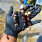 74 gr Komboloi Rosary 22+1 Beads 15x16 mm Indonesian Red White Amber for Healing CO11