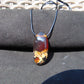 8 gram Teardrop Pendant Indonesian Purple Red Amber for Healing Y1