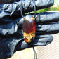 8 gram Teardrop Pendant Indonesian Purple Red Amber for Healing Y1