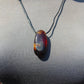 8 gram Teardrop Pendant Indonesian Purple Red Amber for Healing Y1
