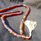 100 gram 108 Rosary Mala Buddha for Yoga and Meditation Indonesian Yellow Blue Amber for Healing 26my1