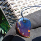 13 gr Comma Pendant Indonesian Blue Amber for Healing 25Y21