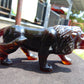 68 gr The 3D lion carving on Indonesian Cherry Red Amber for Healing L3P1