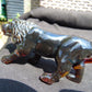 68 gr The 3D lion carving on Indonesian Cherry Red Amber for Healing L3P1