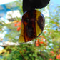 4 gr Comma Pendant Indonesian Blue Amber for Healing 25Y23