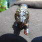 68 gr The 3D lion carving on Indonesian Cherry Red Amber for Healing L3P1