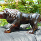 68 gr The 3D lion carving on Indonesian Cherry Red Amber for Healing L3P1