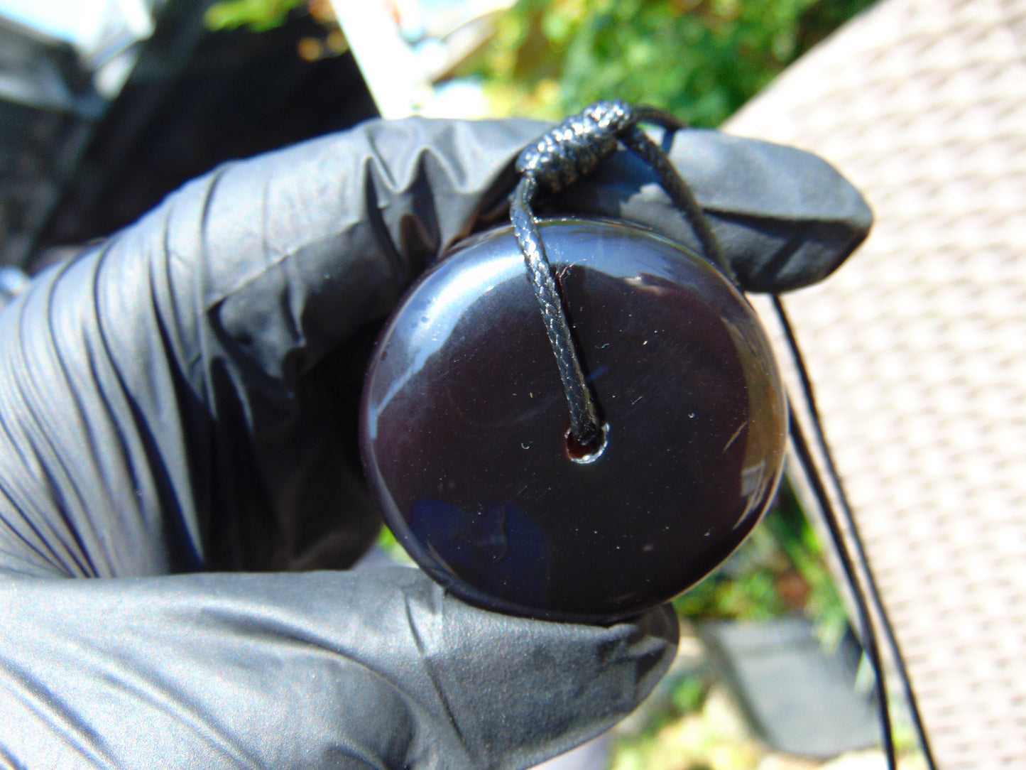 34 gr Donut Pendant Indonesian Amber for Healing 25N105