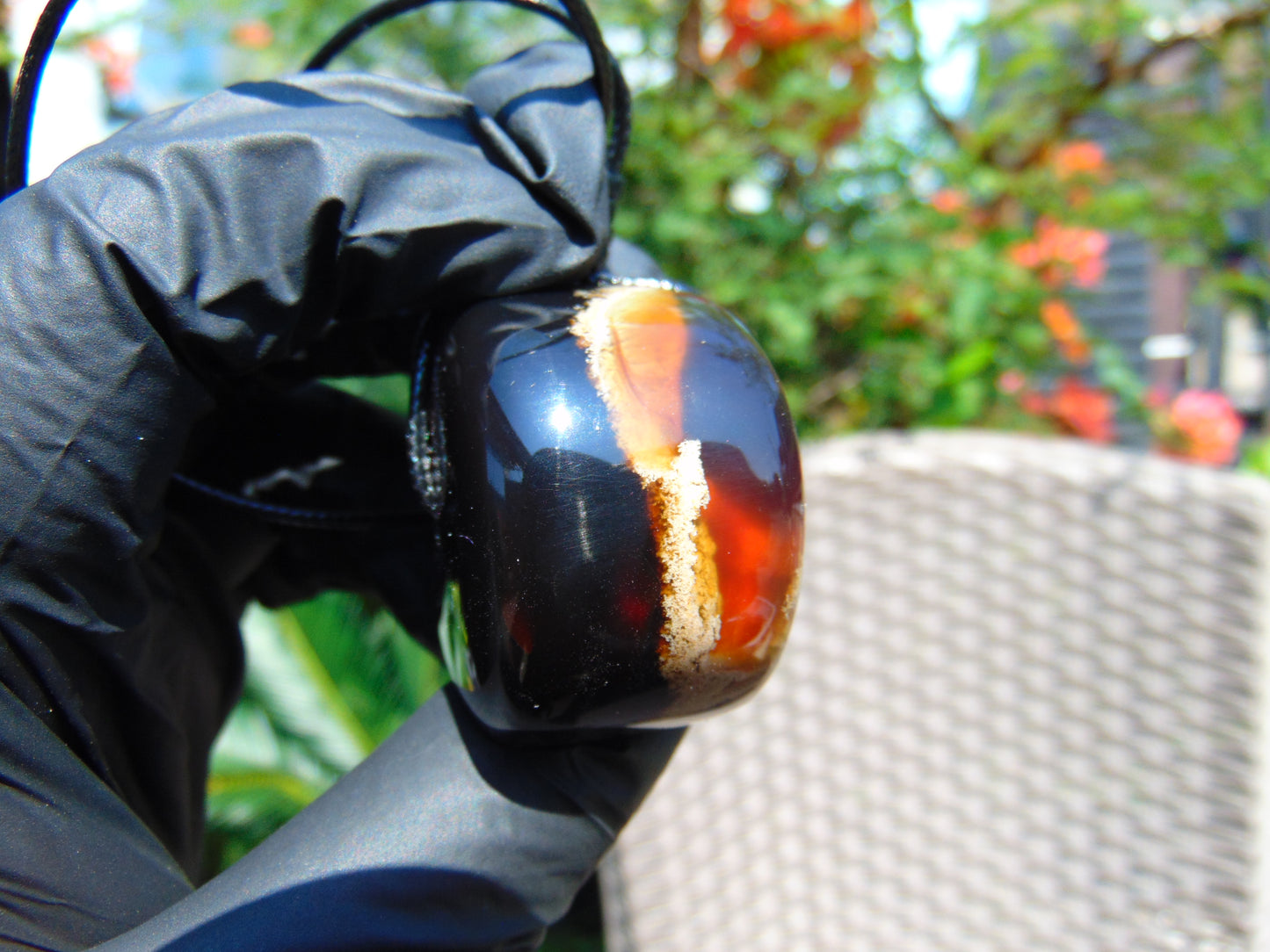 34 gr Donut Pendant Indonesian Amber for Healing 25N105