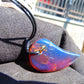 5 gr Comma Pendant Indonesian Blue Amber for Healing 25Y36