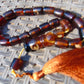 47 gr Komboloi Rosary 22+1 Beads 12x16 mm Indonesian Yellow Bluish Amber for Healing CO14