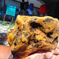895 gram Polished Indonesia Yellow Aromatic Amber for Healing 26AYE46