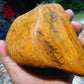 343 gram Polished Indonesia Yellow Aromatic Amber for Healing KM10