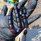 51 gr Komboloi Rosary 22+1 Beads 12x15 mm Indonesian Cherry Red Amber for Healing CO13