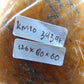 343 gram Polished Indonesia Yellow Aromatic Amber for Healing KM10