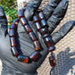 51 gr Komboloi Rosary 22+1 Beads 12x15 mm Indonesian Cherry Red Amber for Healing CO16
