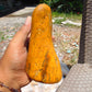 256 gram Polished Indonesia Yellow Aromatic Amber for Healing KM16