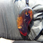 11 gr Comma Pendant 49x39x29  mm Indonesian Blue Amber for Healing PCN633