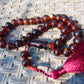 27 gr Hand Tasbih 33+2 Beads 10 mm Indonesian Cherry Red Amber for Healing TB10i5