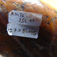 256 gram Polished Indonesia Yellow Aromatic Amber for Healing KM16