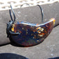 28 gr Comma Pendant Indonesian Blue Amber for Healing 25Y14