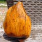 373 gram Polished Indonesia Yellow Aromatic Amber for Healing 25K14