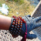70 gram 108 Beads 10 mm Mala Buddha Necklace for Yoga Meditation Indonesian Cherry Red Amber for Healing MB24