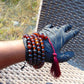 70 gram 108 Beads 10 mm Mala Buddha Necklace for Yoga Meditation Indonesian Cherry Red Amber for Healing MB24