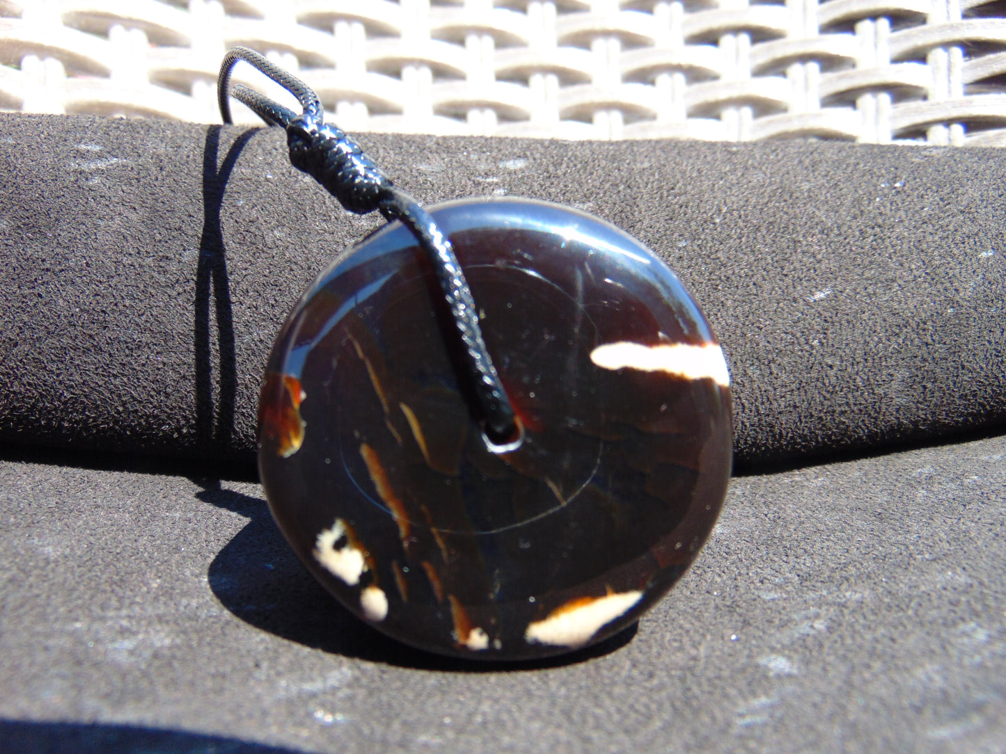 42 gr Donut Pendant Indonesian Amber for Healing 25Y59