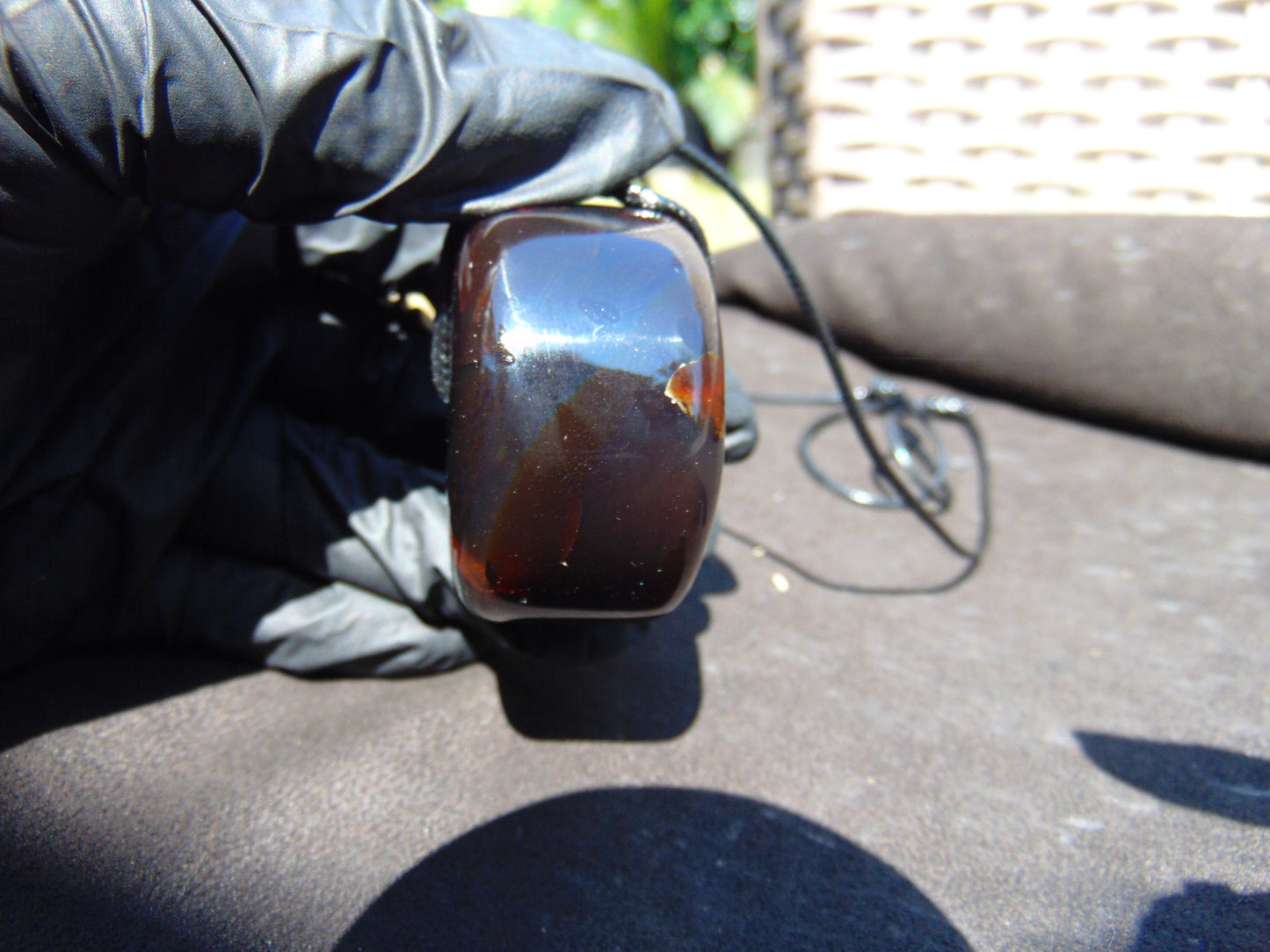 42 gr Donut Pendant Indonesian Amber for Healing 25Y59