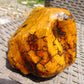 264 gram Polished Indonesia Yellow Aromatic Amber for Healing K06