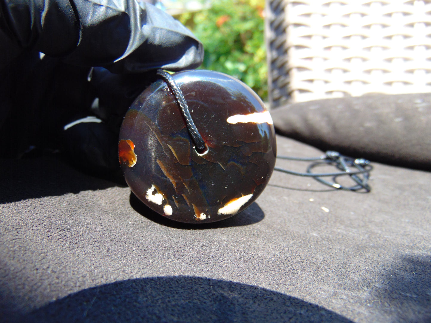 42 gr Donut Pendant Indonesian Amber for Healing 25Y59