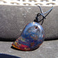 12 gr Comma Pendant Indonesian Blue Amber for Healing 25Y29