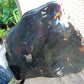 3239 gr Full Polished 28x25x5 cm Indonesia Black Blue Amber for Healing ML40