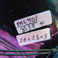 3239 gr Full Polished 28x25x5 cm Indonesia Black Blue Amber for Healing ML40
