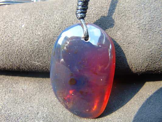 27 gram Pendant Indonesian Blue Amber for Healing P309